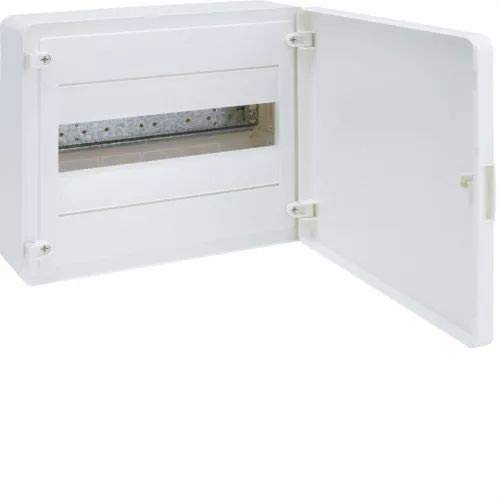 Hager Golf Series VS – Golf Box Series Mink Surface 1 Row 12 Modules Opaque White