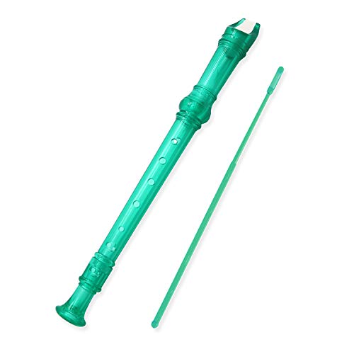Descant Recorder 8-Hole Soprano Kids Music Flute With Cleaning Rod And Case Bag