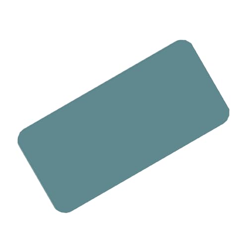 OEBUAFI Alfombrilla para Pedal de Máquina de Coser, Almohadilla de Goma Antideslizante de 23x19cm para Protección del Suelo y Reducción de Ruido, Estabilizador de Pedal Portátil (cielo azul)