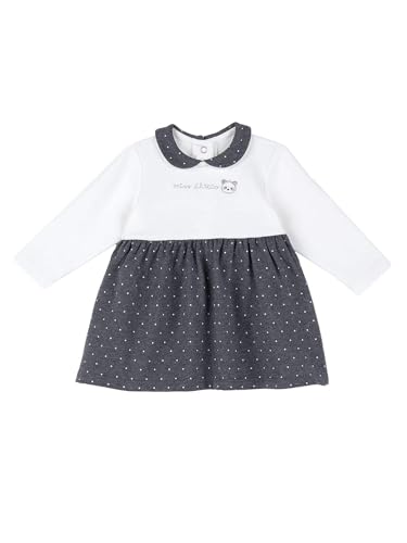 Robe bébé gris Chicco habillage facile anti irritation coton