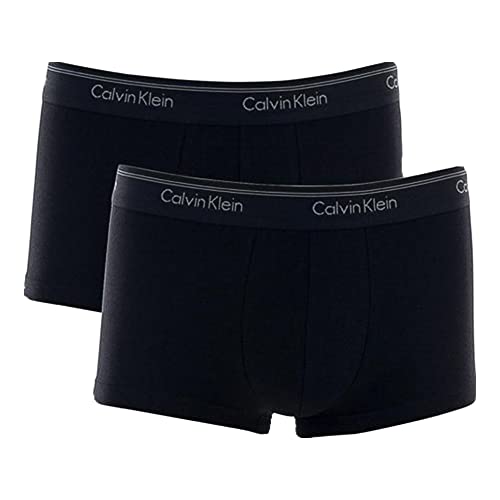 Kit 2 Cuecas Calvin Klein C11.02 Boxer Trunk (PRETO-GG)