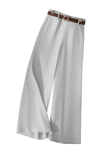 Image of KERI PERRY Trousers for Woman Pants Women's Formal Office Korean | Black Track Pant Beige| Straight | Cotton Spandex Stretchable Trouser | High-Waisted Bottom Wear