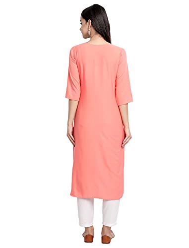 Image of Women's Crepe Straight Kurta