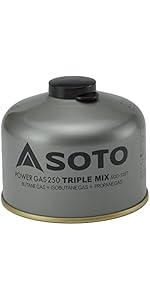 Amazon | ソト(SOTO) 日本製 OD缶 アウトドア パワーガス105 トリプル