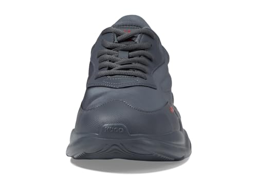 Image of Hugo Men's Running Style Sneakers with Thick Rubber Sole