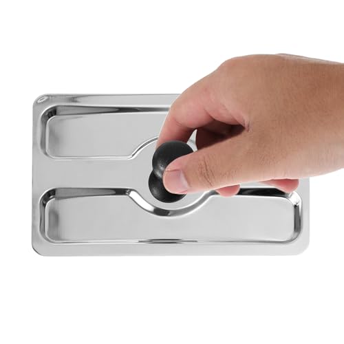 Ciieeo Cubierta Superior De Tostadora De Pan De Acero Inoxidable, Accesorio Doméstico Para Máquina De Desayuno, Tapa Protectora Antipolvo Para Repostería, Compatible Panificadora, Diseño