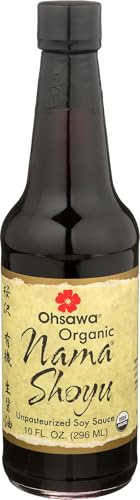 Gold Mine Natural Food Co - Nama Shoyu, Unpasteurized Soy Sauce, Japanese Fermented, Rich Probiotics, Non-GMO - 10 oz Bottle for Sushi