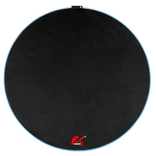 Tapis de Chaise de Jeu, rétro-éclairage RGB, NanoRS, 100cm, RS171, Schwarz – Image 3