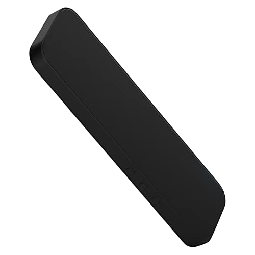 Pillow Speaker Light and Thin Bone Conduction Stereo Bluetooth Wireless Music Sleep Headphones Portable White Noise Machine for Side Sleepers Compatible with iOS/Android/Windows (Black)