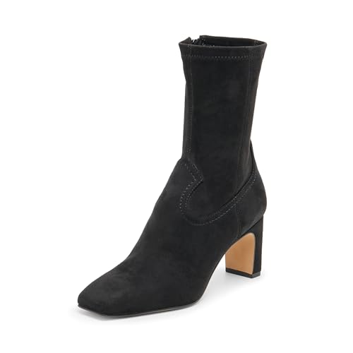 Dolce Vita Women's Roan Mid Calf Boot, Onyx, 5