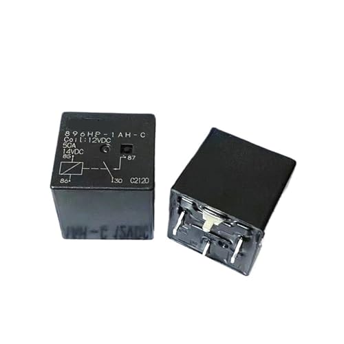 Relais 12VDC 50A 4 broches avec broches de soudage 896HP-1AH-C pour auto