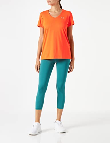Image of Under Armour Womens Tech V-Neck Short-Sleeve T-Shirt