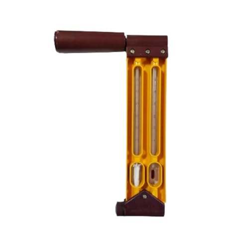 Image of inchJi inch Japsin Instrumentation Sling Psychrometer Whirling Hygrometer Thermometer, Plastic Body, Centigrade Type, Dry /Wet Bulb Temperature Range 0 to 50?C