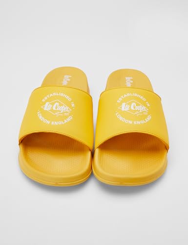 Image of Men's logo print slider slippers