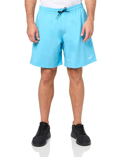 Short d'entraînement tissé Reebok homme - Short de sport noir respirant gym