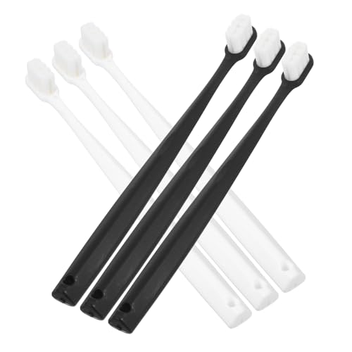 Gatuida 6 piezas Cepillos de Dientes Portátiles Ultra Suaves para Embarazo y Juego de Unidades Diseño Segmentado para Limpieza Profunda y Cuidado Sensible para Viajes y Uso Diario