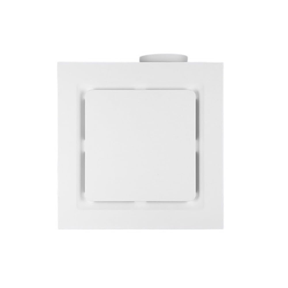 Ventilatore di scarico del bagno, Ventilatore di scarico ultrasottile silenzioso da 4 cm for cucina, bagno, 30 * 30 cm, per Soffitta, Garage, Pollaio