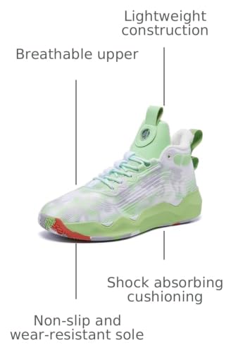 Image of Women Men Basketball Shoes Fashion Running Sneakers Colorful Painting Sport Shoe