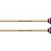 Vic Firth Corpsmaster Signature Series Marimba Mallets-M267-Ian Grom-Yarn-Medium Hard-White/Purple Mallets (M267)