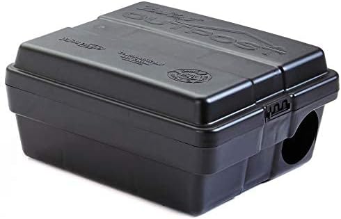 Tomcat Bait Station - Set of 6 Outpost Rat Bait Stations, Complete Rodent Control Solution