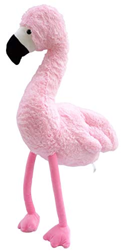 Wagner 9088 - Riesen Plüschtier XXL Plüsch Flamingo - 92 cm Gross in rosa-pink Kuscheltier Vogel