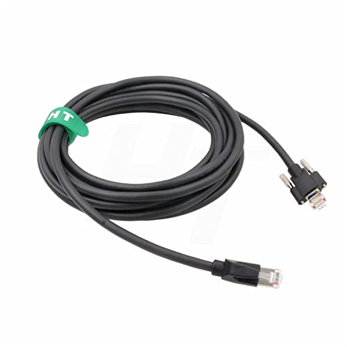 Cable Ethernet Cat5e RJ45 5 m con tornillo horizontal miniatura 3