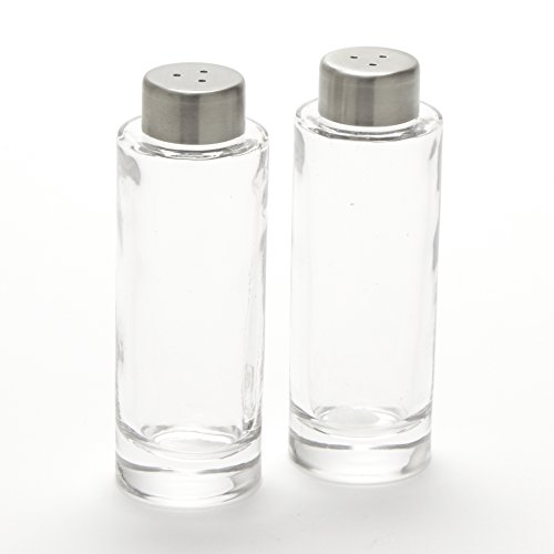 American Metalcraft GSPC Salt and Pepper Set, 2 oz., Round