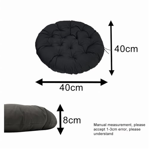 Heyitte Pp Cotton Papasan Chair Cushion, Indoor 67X48Inch Tufted Round Papasan Cushion, Outdoor Patio Furniture Cushions thumb #1
