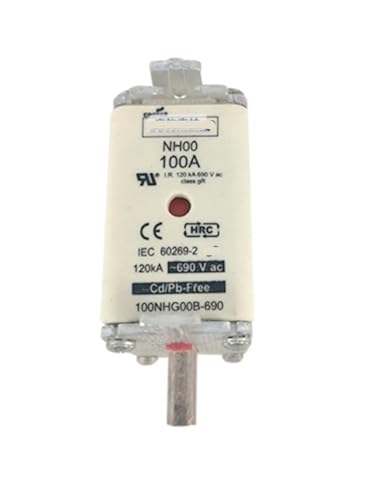 Noyau de fusible basse tension 100NHG00B-690 pour protection de circuit gG gL