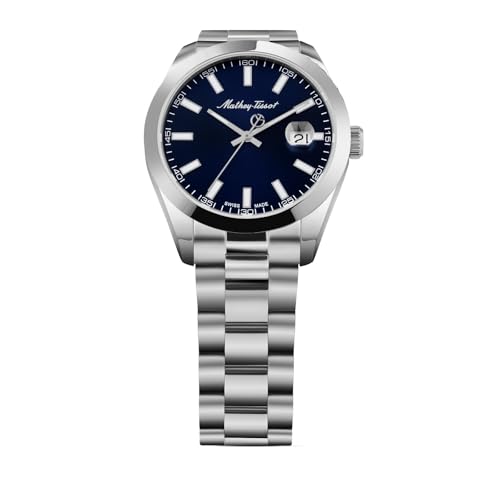 Image of Mathey-Tissot Mathey I Quartz Blue Dial Men's Watch H450ABU