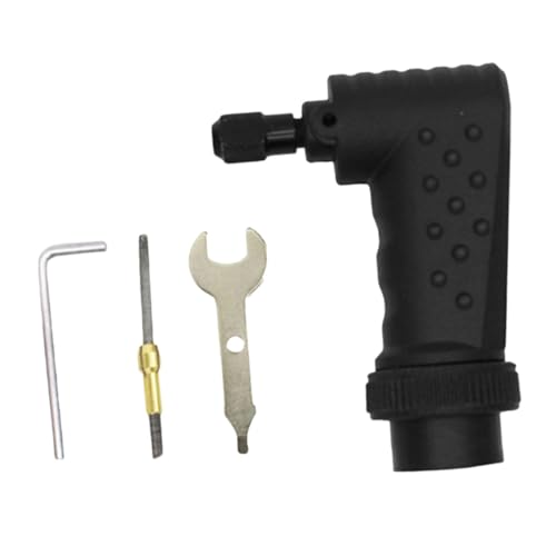 Hemoton 4pcs Right Angle Electric Grinder Adapter Set Durable Angle Driver for Tight Spaces Mini Grinder Conversion Tool Ergonomic Design for Rotary Tools