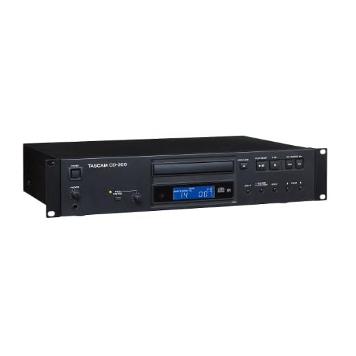 Tascam CD-200 Lettore di CD, Nero