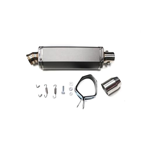 Silenciador Escape Moto Silenciador De Escape Universal Modificado 51 Mm Con Herrajes Motocicletas Para BMW Para Kawasaki CBR Bicicletas Eléctricas.