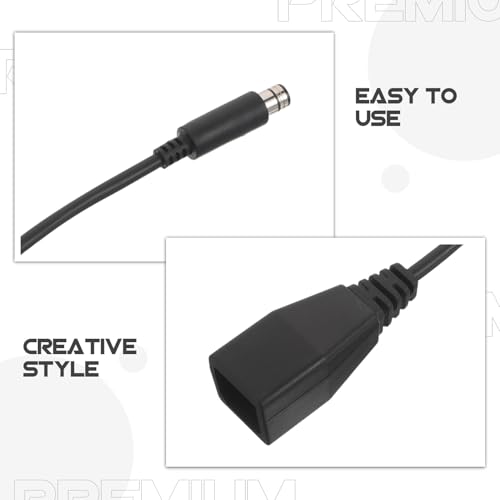 Conexión estable para PC con el cable adaptador de corriente CC duradero 3