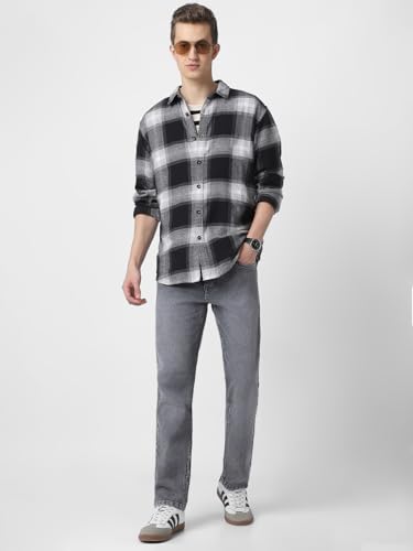 Image of Neostreak Men's Regular Fit Heavy Washed Jeans Stretchable