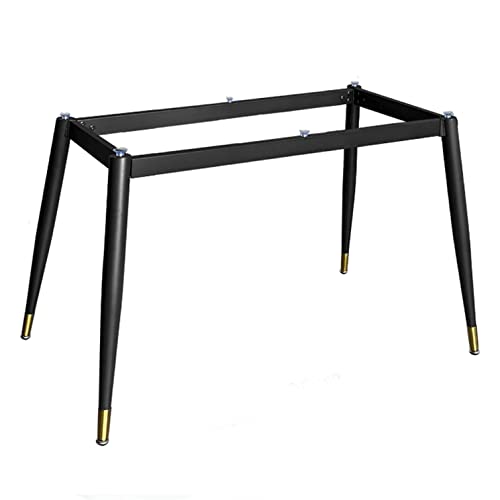 WLCNYL Patas de Mesa de Acero Modernas con ventosas, Base de Mueble Industrial para Mesa de Comedor DIY, Marco de Metal Resistente para encimera de mármol, Vidrio o Madera, decoración para el hogar