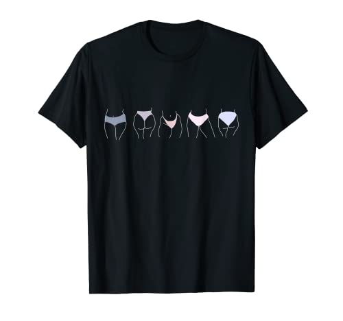 Different Shapes All Equal Positivity Body Line Art T-Shirt