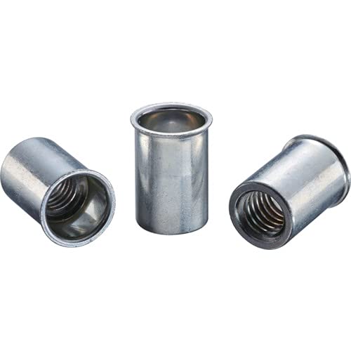 Lobtex Blind Nut "Nut" (Thin Head, Steel) Eco Pack Plate Thickness 1.0 M10 x 1.5 (10 Pieces)