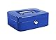 Kippen 10033B2 Geldkassette Blau, Maße: 200 x 160 x 90 mm
