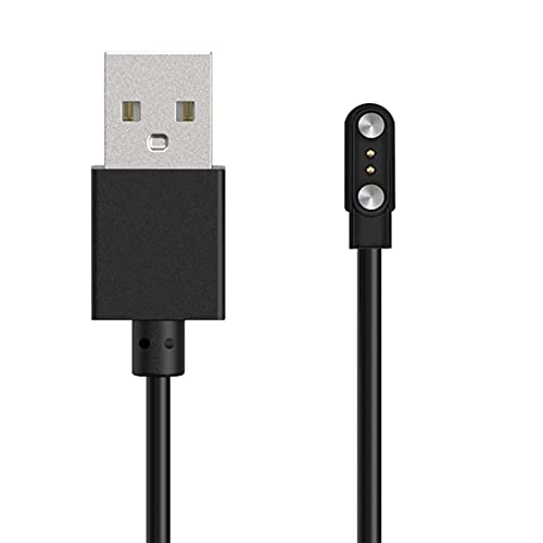 DGFJY Magnetic Charging Cable for Willful IP68/Willful Smartwatch 2Pin USB Power Charger Smartwatch Accessories, 2 pieces