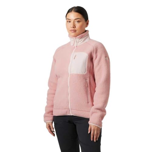 Helly Hansen Women's Imperial Pile Block Jacket, 057 Pink Salt, Large