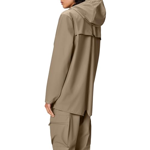 Rains Unisex. 12010 Casaco W3 Bege (L), Casual, PoliéSter - 2