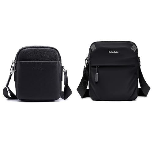 Men's leather crossbody bag & Men's shoulder bag
