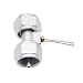 ifundom Adaptateur de recharge de gaz en métal double vannes de recharge de gaz réfrigérant portable butane adaptateur de remplissage pour bouteille de gaz barbecue propane