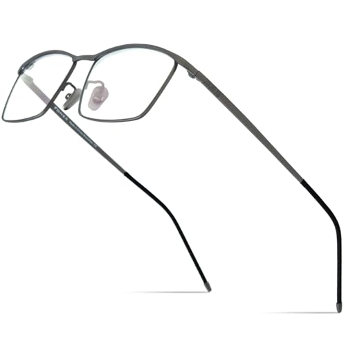 Image of FONEX Colorful Pure Titanium Glasses Frame Women Retro Round Eyeglasses