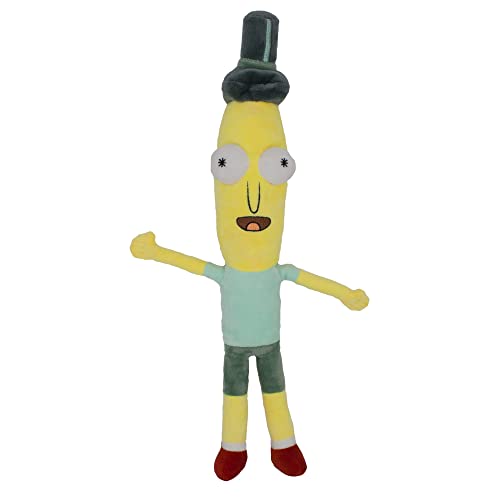 Buckle-Down Juguete para Perro, Comedia, Peluche Squeaker Rick y Morty Mr Poopybutthole Pose de...