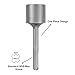 SPKLINE SDS-Max T-Post Driver for T Posts and Ground Rods, 2 Inch Head, Works with SDS-Max Tools