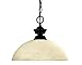 Z-Lite 100701MB-DGM14 Windsor - 1 Light Pendant in Classical Style - 14 Inches Wide by 11 Inches High,