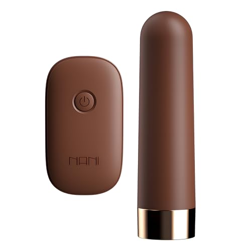 AIWOIT Remote Control Vibrator for Women, Mini Bullet Vibrator Wand for Clit/Nipple/G-Spot, Quiet Portable Female Vibrater Wand, Body Safe Silicone Vibrating Sex Toy for Adult