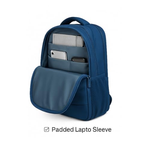 Image of Starshot Hi Pro Alpha Series Laptop Backpack, 15.6 inches, 25L, Water Repellent, Black, Polyester, for School and Travel